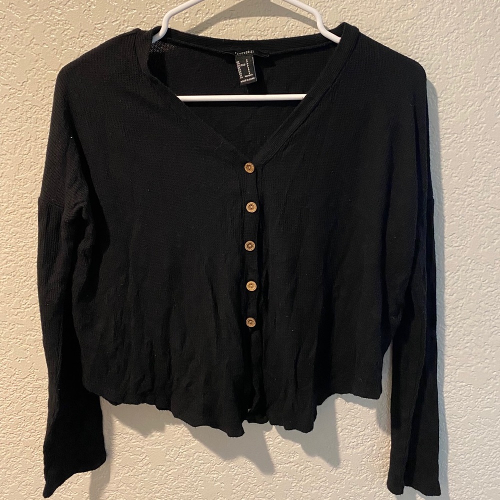 Bernal style cropped long sleeve